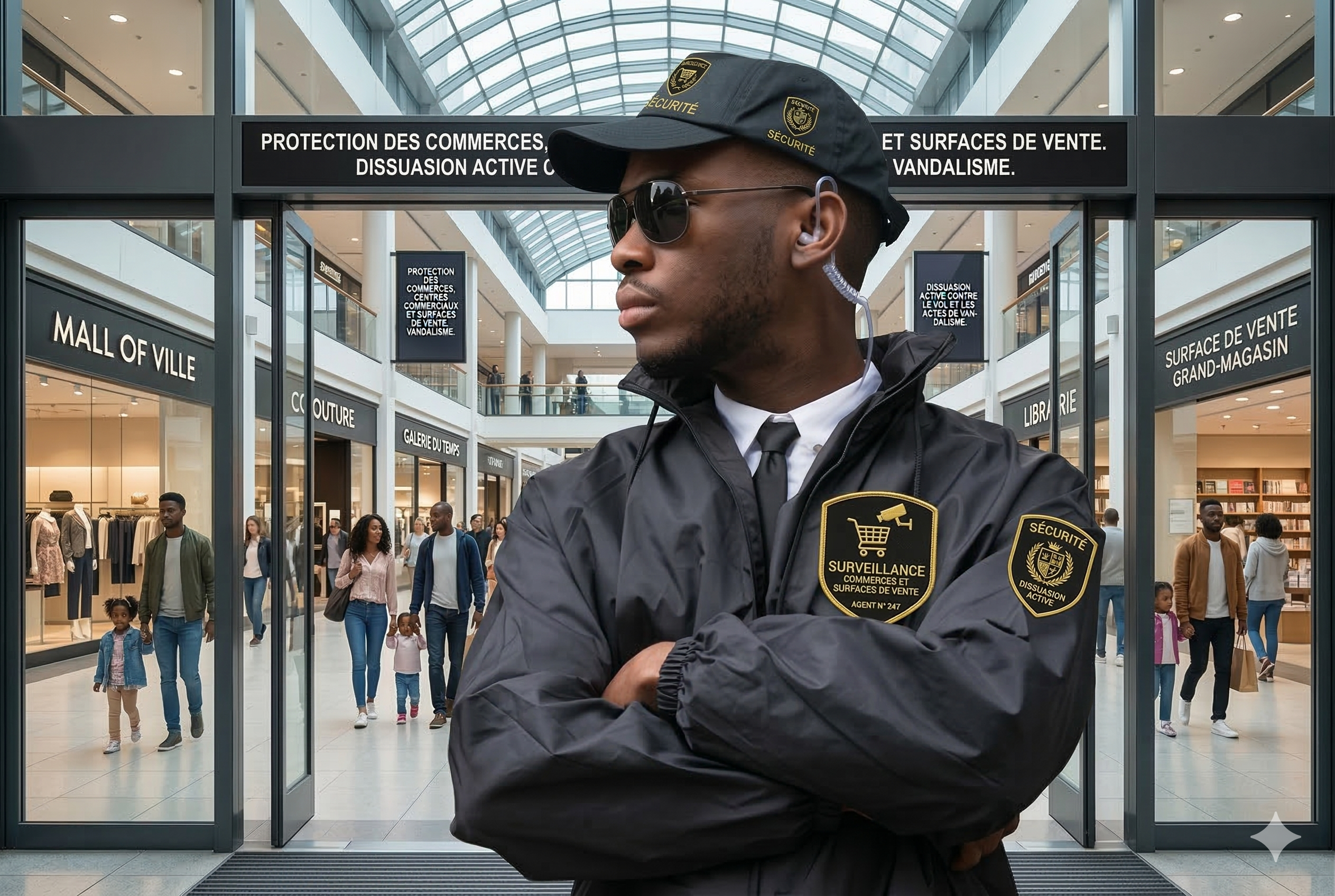 Surveillance de commerce et dispositif antivol